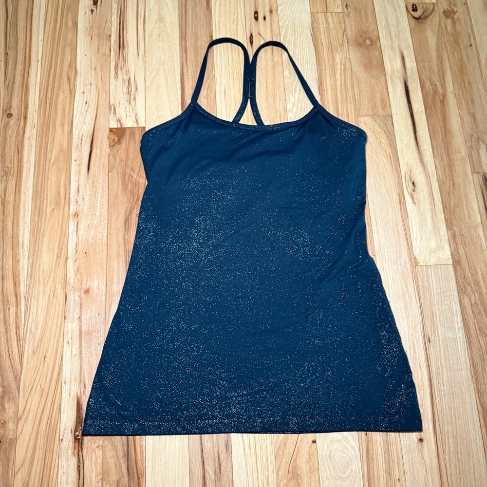 Beyond Yoga Full Length Sparkle Racerback Tank